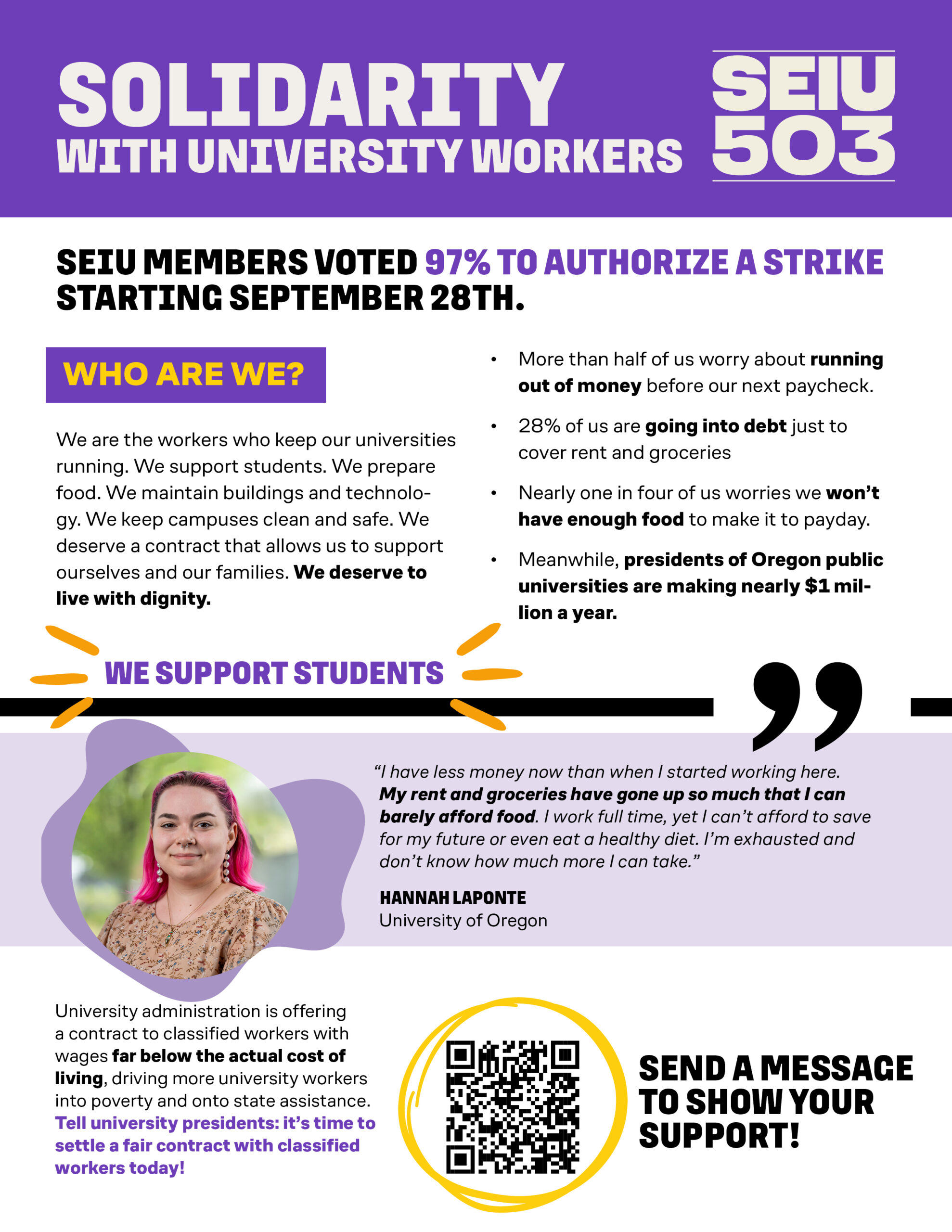 Community / Student / Parent flyer